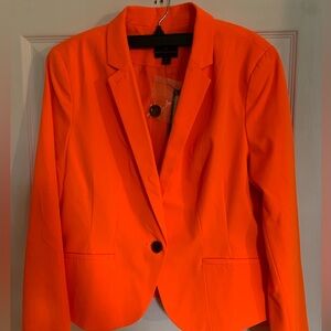 Women Orange Blazer